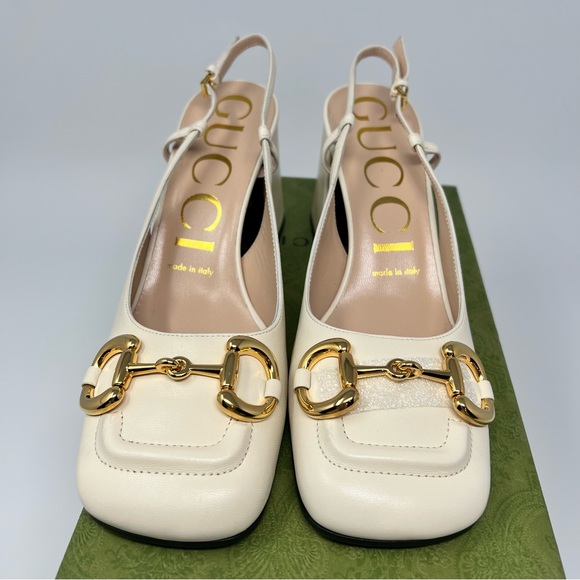 Gucci Horsebit Slingback Pumps - Picture 3 of 12